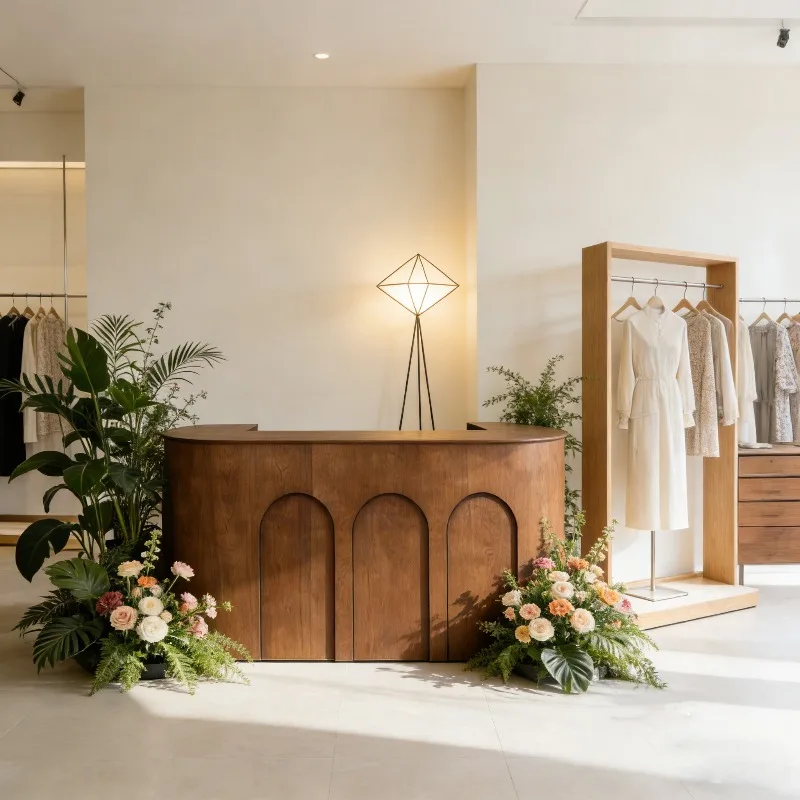 Business Custom Reception Desks Beauty Aesthetic Luxury Workstations Reception Desk Front Events Empfangs Tresen Furniture