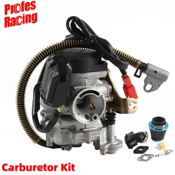 PD18J Motorcycle 18mm Carburetor Kit GY6 50cc SCOOTER MOPED PD18J CARBURETOR CARB 139QMB 139QMA ATV QUADS GO KART BUGGY