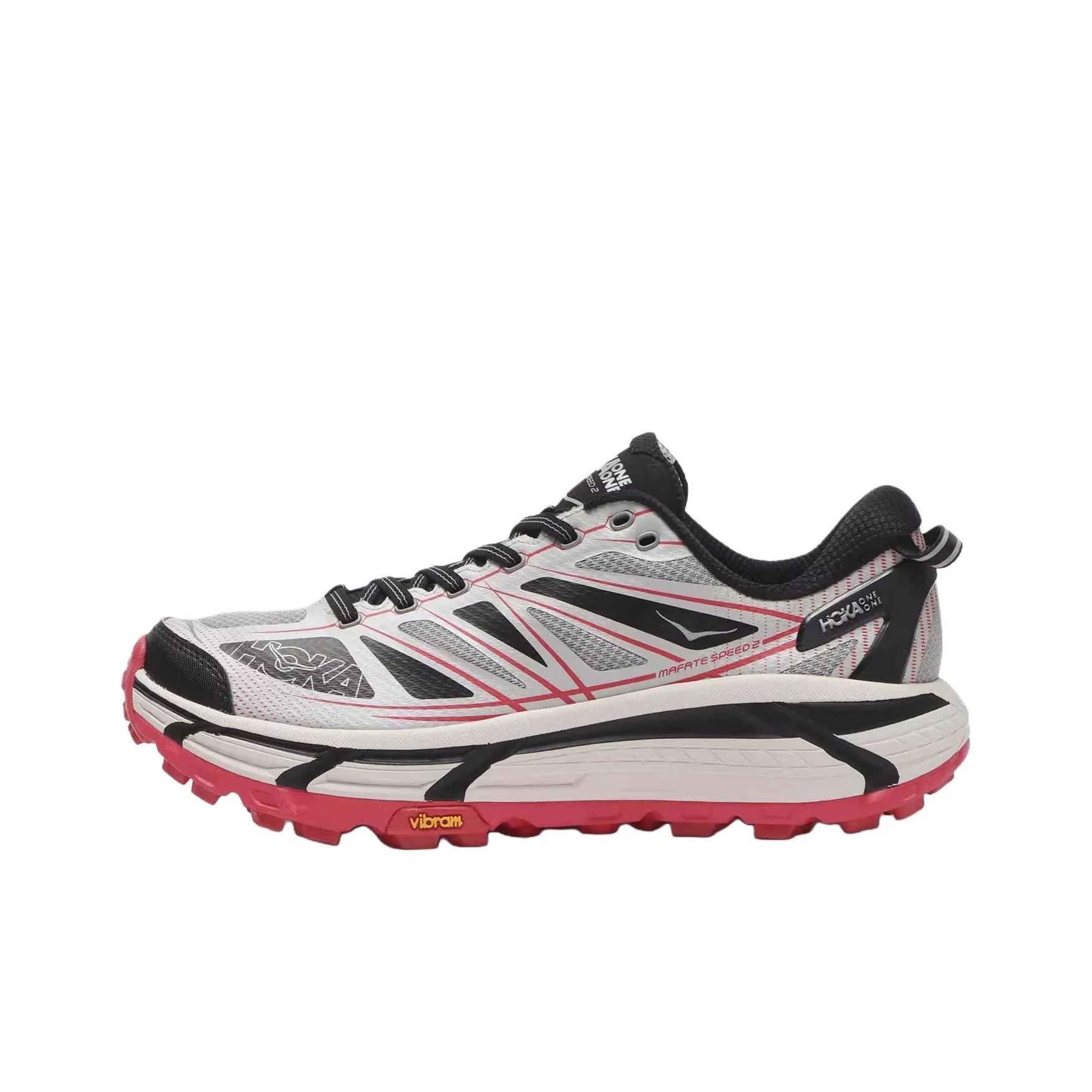 

HOKA ONE ONE Mafate Speed 2 Cushioning Slip Resistant Abrasion Resistant Low top 1126851-GTCG