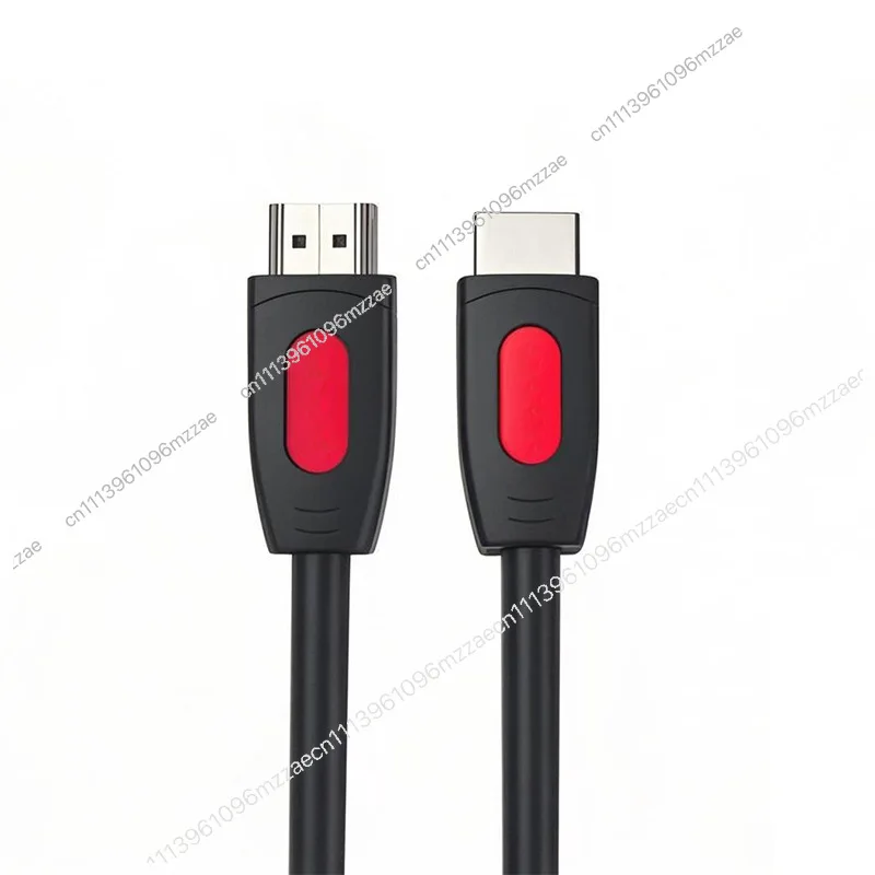HDMI High Definition Cable, Oxygen-free Copper Computer Round Cable High-resolution Video Cable TV