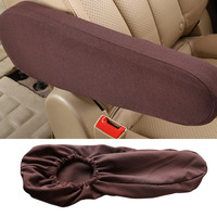 Car Seat Armrest Cover Elastic Cloth Auto Interior Armrest Soft Comfortable Dust Proof Hand Armrest Universal Protector Covers