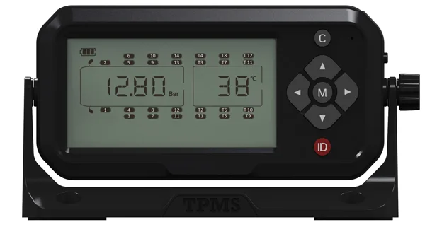 22 Wheel 8V1 External Sensors Truck TPMS Real-time Automatically Identification Information Replaces Trailer