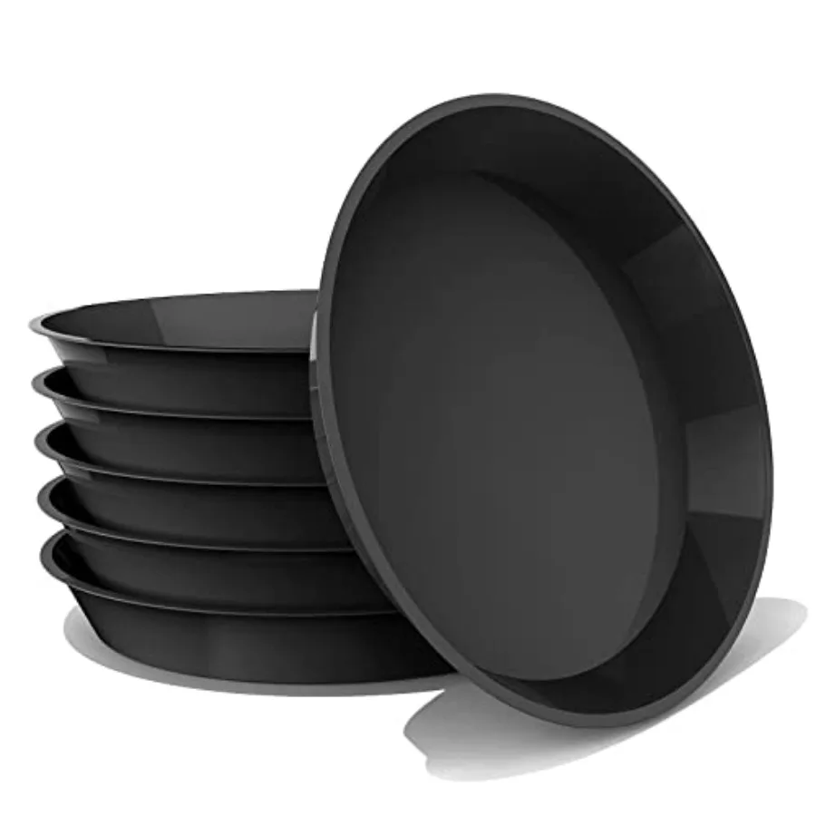 

Pack Plant Saucer 1 1 1 Plastic Plant Tray Sturdy and Durable Flower Pot Container Accessories Plant Pot Saucers for Indoor and