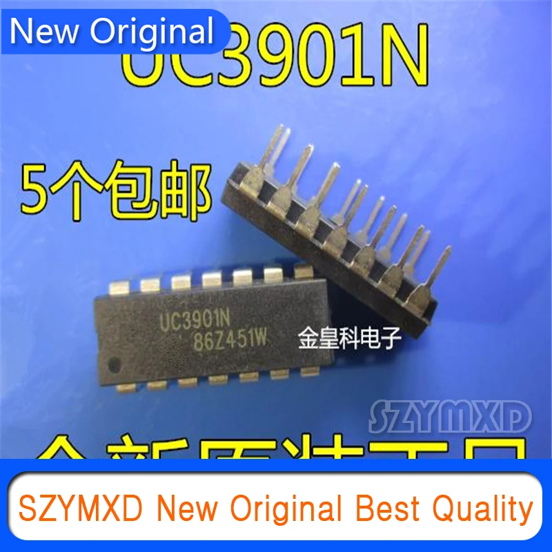 5Pcs/lot New Original UC3901N DIP14 isolated feedback generator power chip