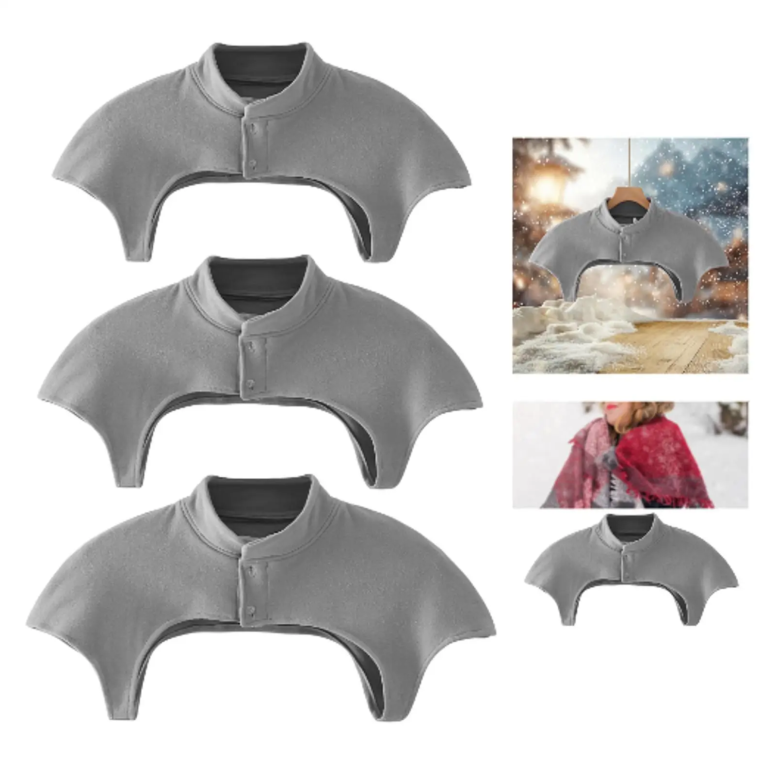 

Shoulder Warmer Shoulder Support Winter for Women Men Versatile Shoulder Pad