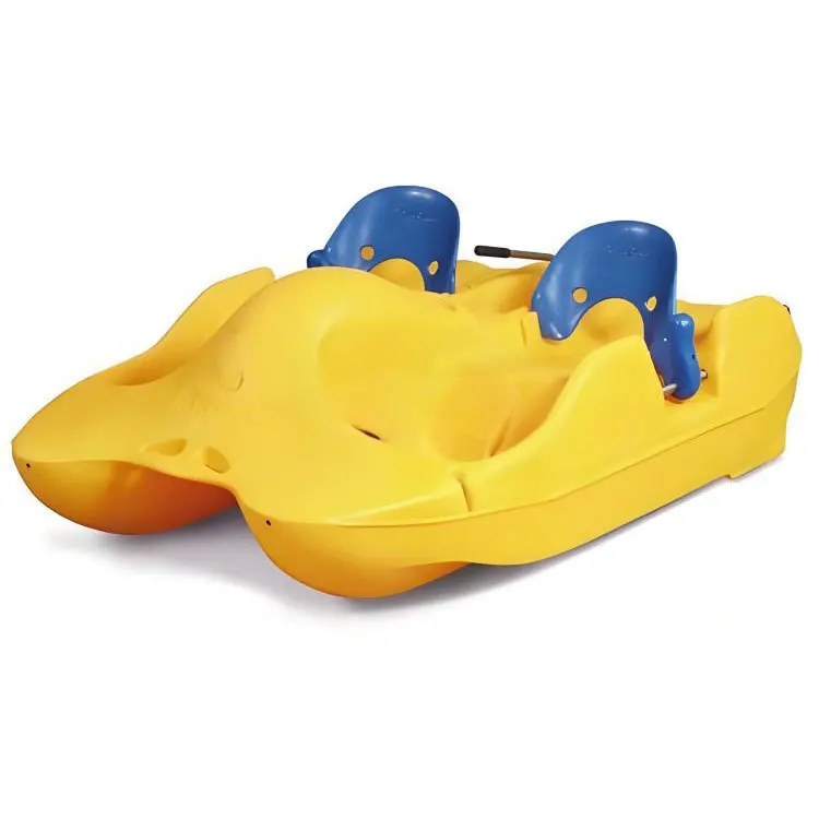 

Rotomolded water pedal boat 2-4 people Outdoor Internet celebrity clock in the park Water pleasure boat