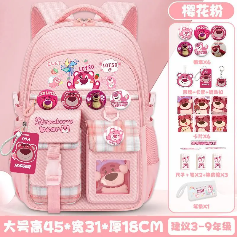 Sanrio Kids Backpack for Girls, Cute Melody High-Quality School Backpack, Back to School Backpack