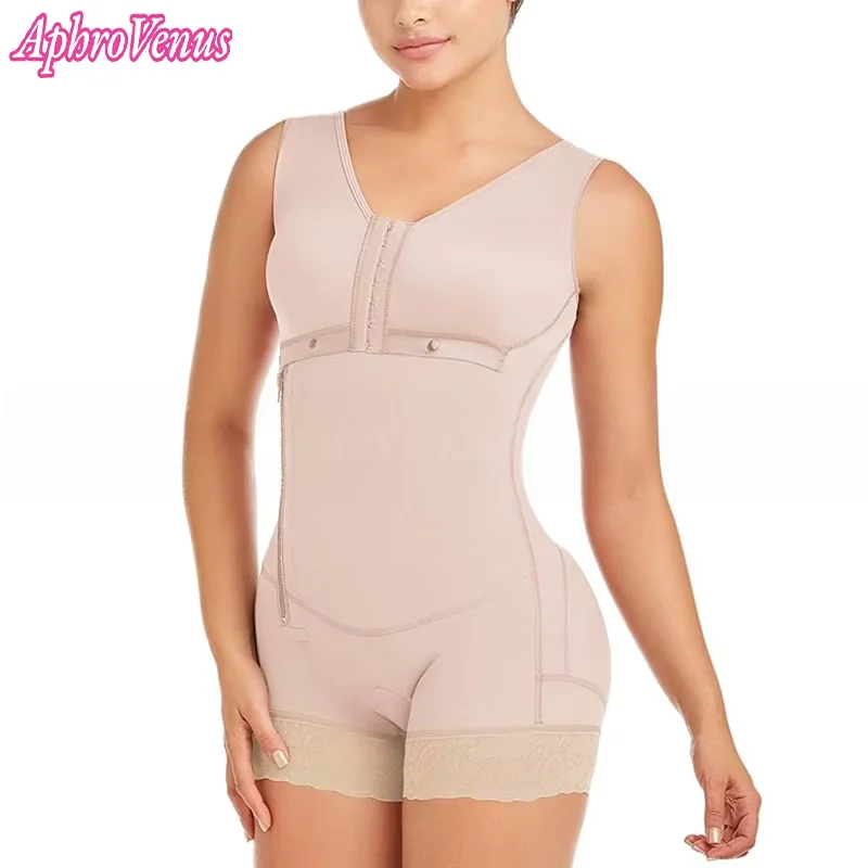 

Fajas Colombianas Women's Corset Body Shaper Postpartum Girdle With Hook Waist Trainer For Support Shapewear Slimming Belly Shea