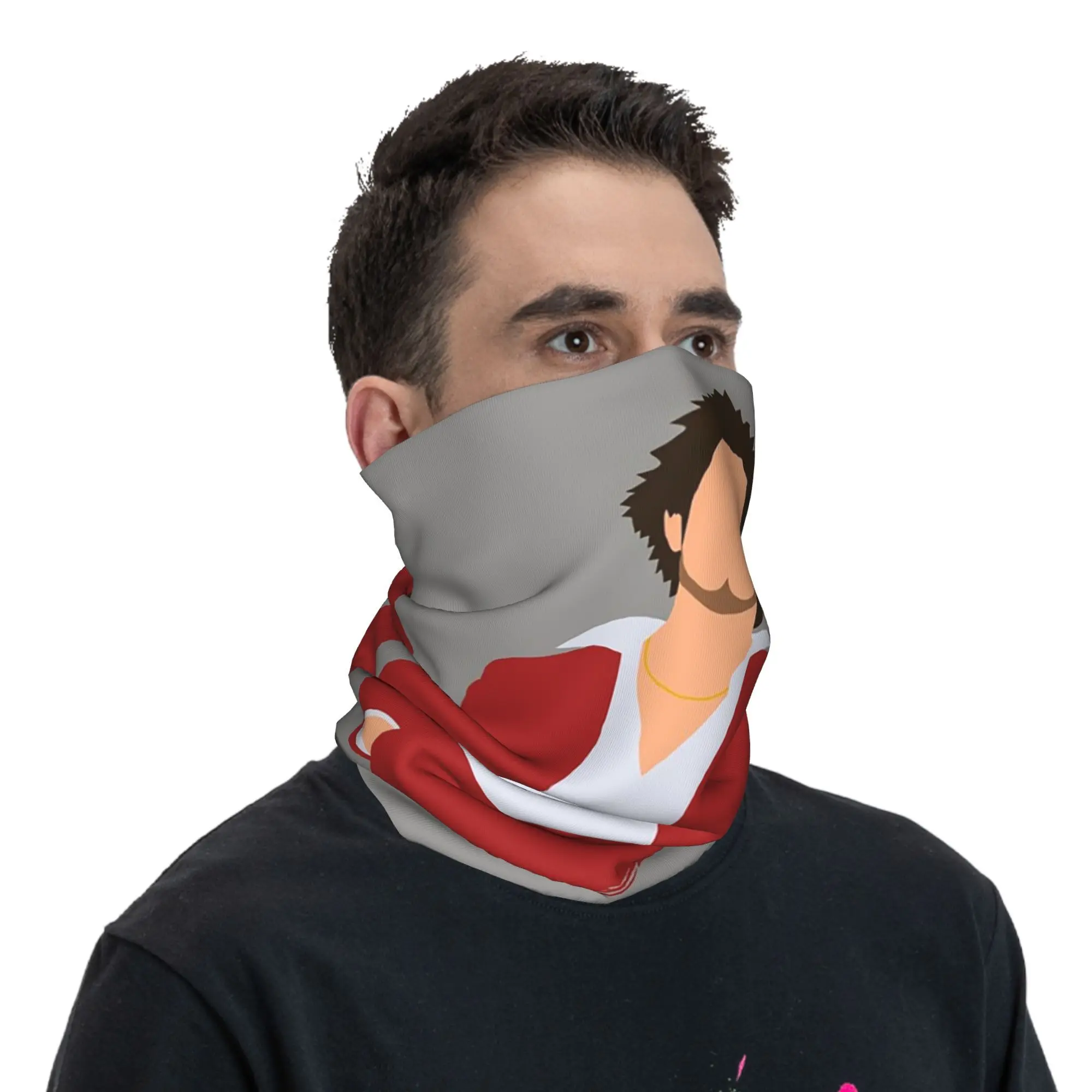 Yakuza Like a Dragon Ichiban Kasuga Kazuma Kiryu Бандана Шея Гетры Маска с принтом Шарф Многофункциональная повязка на голову Дышащая повязка на голову для бега