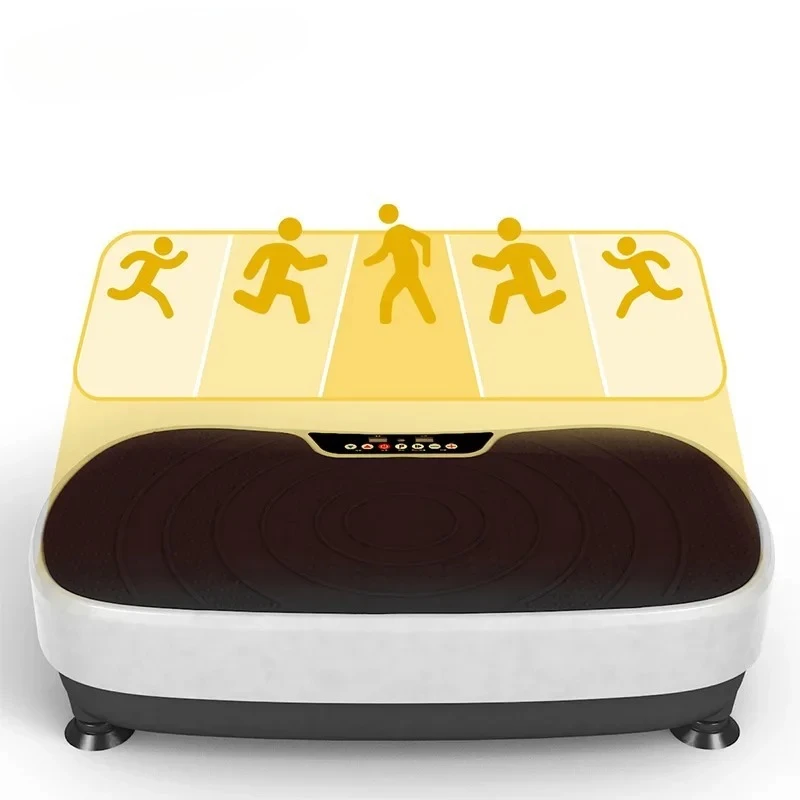 لوحة اهتزاز عالية الجودة للاستخدام في صالة الألعاب الرياضية المنزلية، آلة تمارين اللياقة البدنية، لوحة اهتزاز رياضية