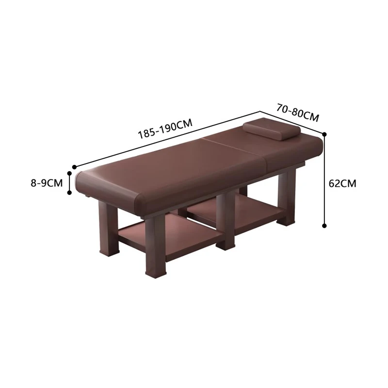 Upholstered Comfy Massage Table Adjustable Luxury Professional Beauty Massage Bed Hole Pillow Design Camilla Masaje Furniture