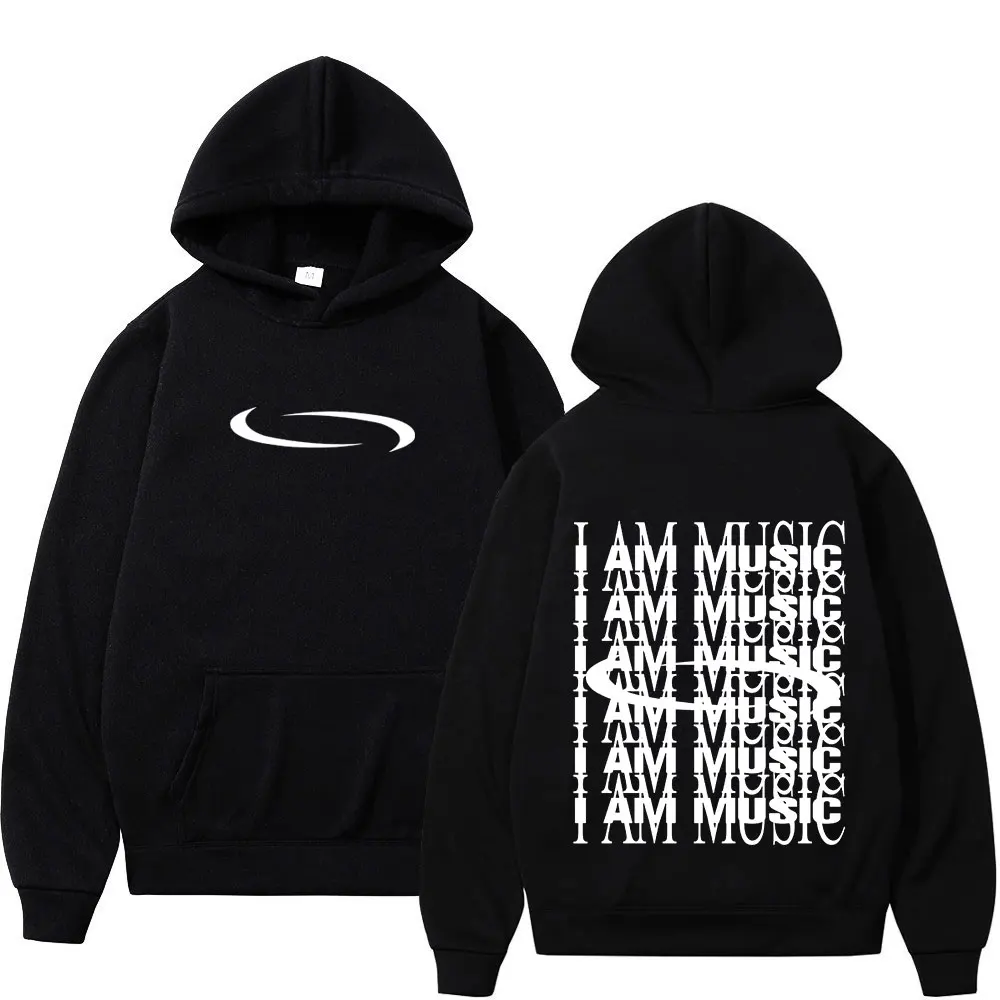 Playboi Carti I AM MUSIC Logo Hoodies Opium Ken Carson Narcissist Rap Men Women Sweatshirts Fashion Vintage Pullovers Streetwear