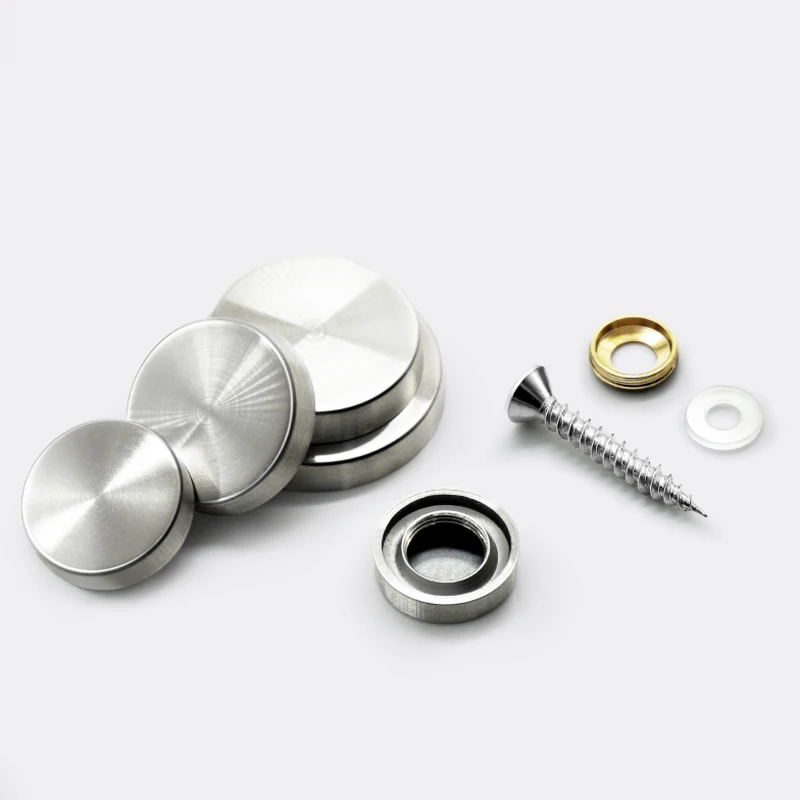 1 PC of Stainless Steel Mirror Nails, Advertising Decorative Screws, Glass Decorative Mirror Nails