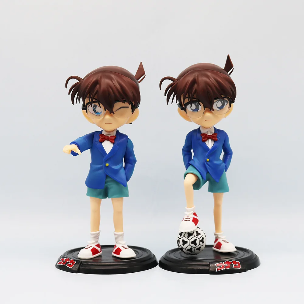 Detective Conan Action Figure Kudou Shinichi Kuroba Kaito Mouri Ran Conan Edogawa Anime Figures Model Dolls Kids Toys Decoration