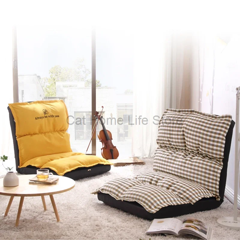 Longue Material Fabric Sofa Relax Minimalist Lazy Designer Sofa Unusual Minimalist Adults Divani Soggiorno Bedroom Furniture