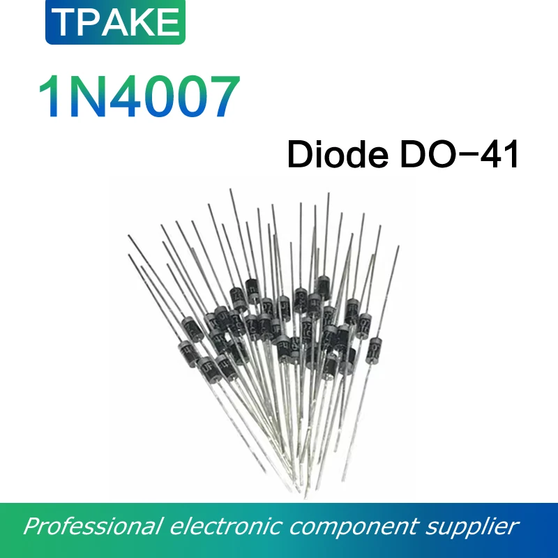 50pcs 1n4007 In4007 1a 1000v Do-41 Rectifier Diode