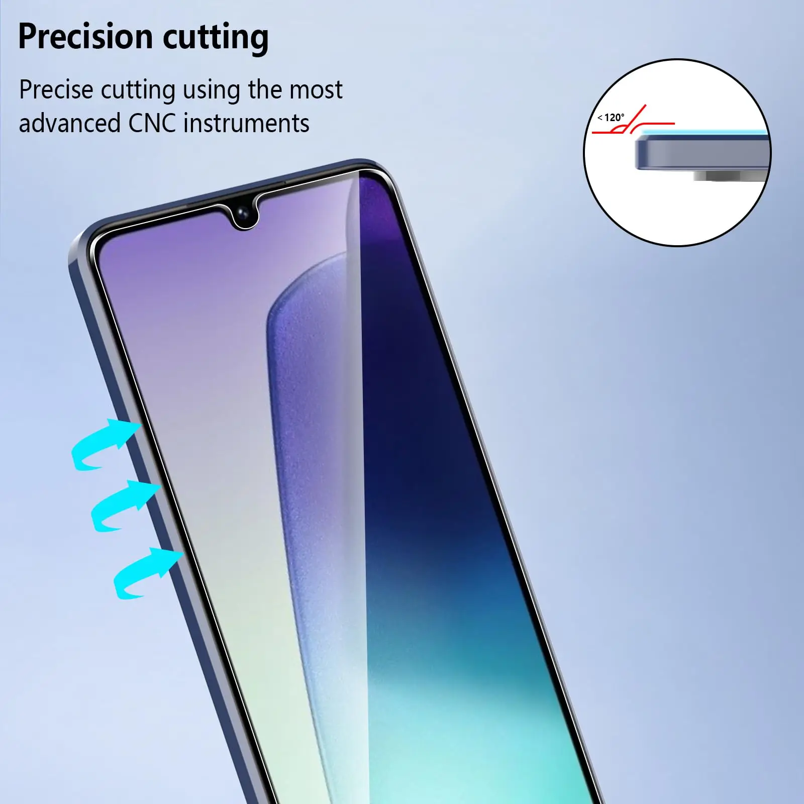 Redmi 14C 용 화면 보호기 6.88 인치 강화 유리 크리스탈 HD 9H 투명 안티 ... - 1