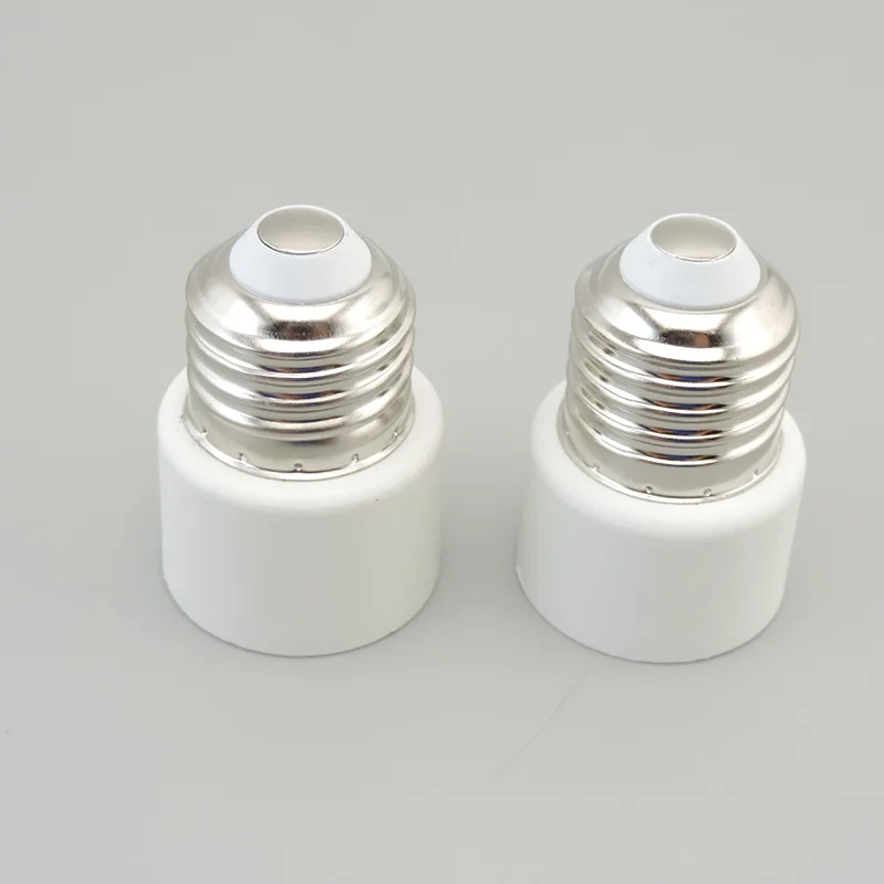 E27 Bulb To US/EU Plug Light Fixture Bulb Base Lamp Socket Adapter Convert E27 Base