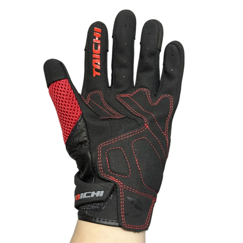 Herren-Motorradhandschuhe aus echtem Leder, RST390 391, Motocross-Rennhandschuhe, vier Jahreszeiten, Touchscreen, kompatibel mit Moto Guantes – Detail 16