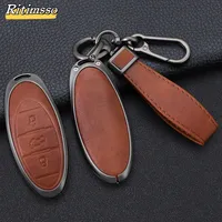 Alloy Car Key Fob Cover Case Holder Protector Shell for 2021 FAW Bestune T77 T77pro New B70 T55 T33 T99 Keychain Accessories