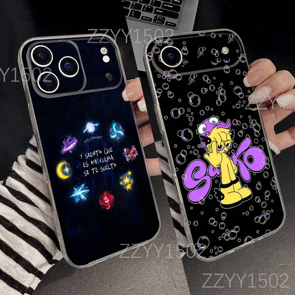 

Singer Saiko Sakura Phone Case For iPhone 17,16,15,14,13,12,11 Pro,Max,Plus,X,XS,XR,SE4,E Mini Transparent Soft