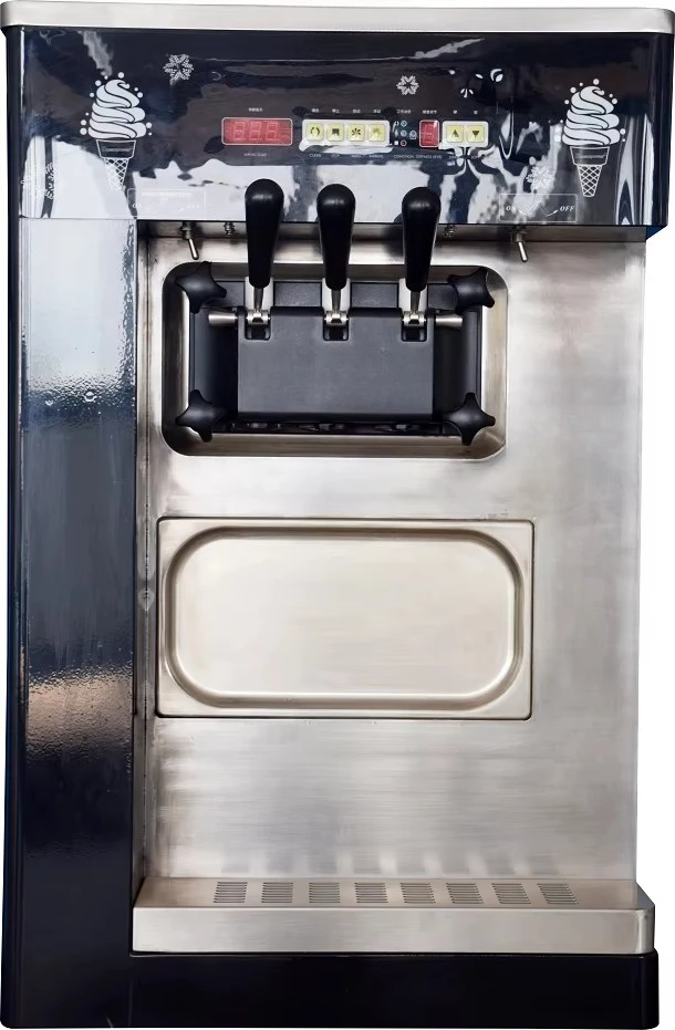 Automatic New Snack Machine OP132BA for Frozen Ice Cream Soft Making with Stainless Steel Commercial Use