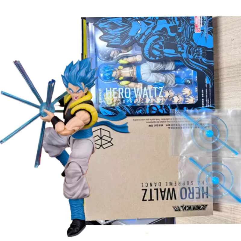 

In Stock! Demoniacal Fit Dragon Ball Super Saiyan Blue Gogeta Hero Waltz The Supreme Dance Anime Action Figure Toys