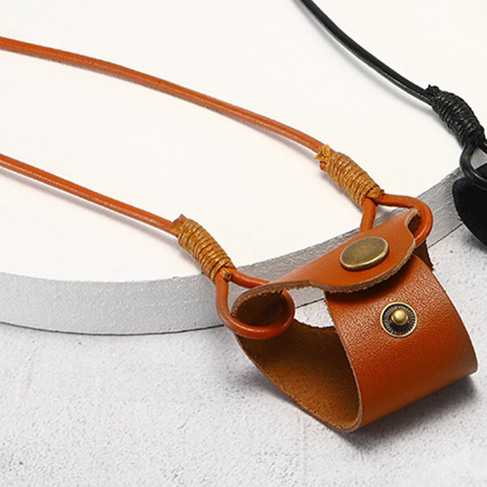 Glasses Rope Eyeglass Chain for Women Stylish Cotton Lanyards Strap Brown Single Button Sunglasses Holder Practical Functional