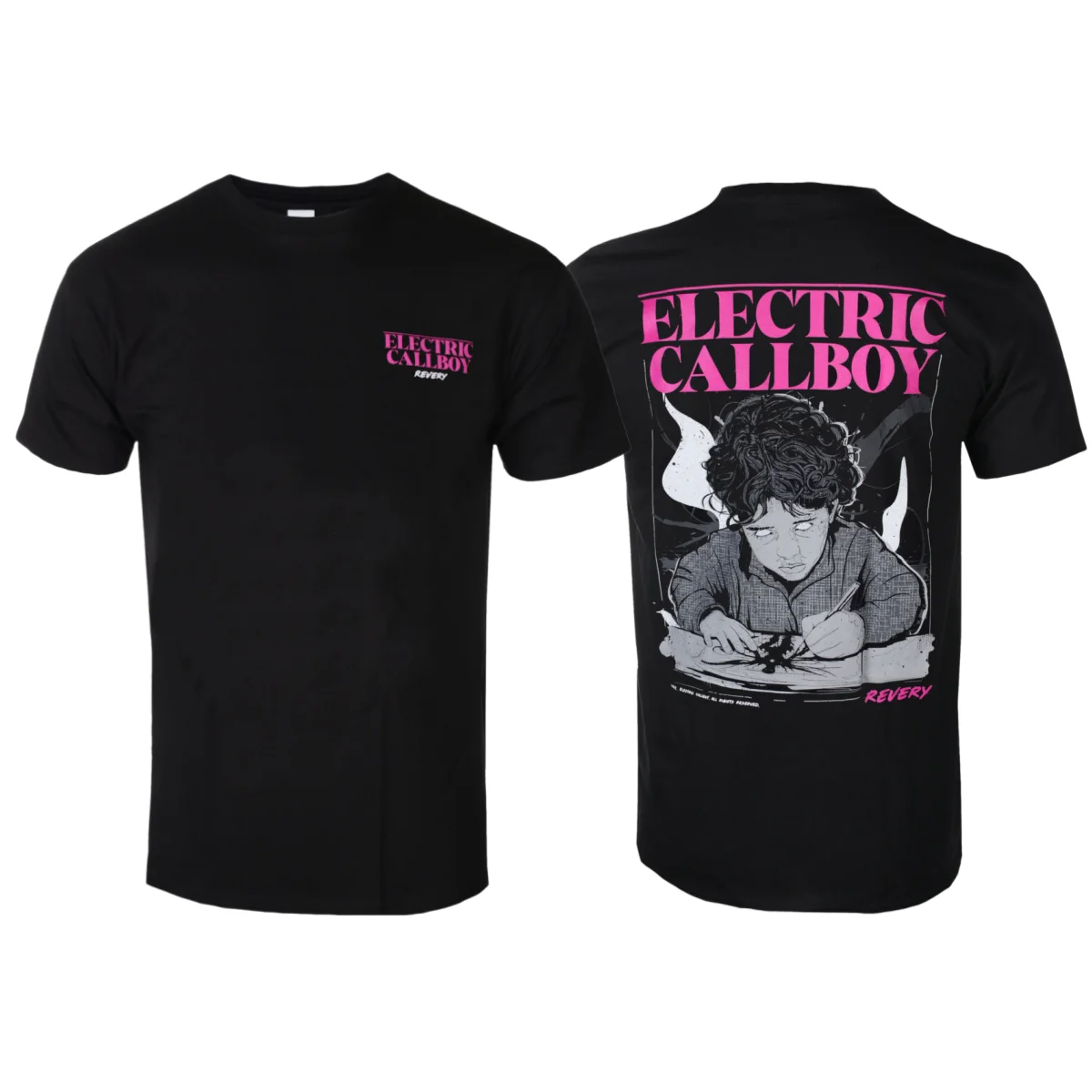 Electric Callboy TANZNEID Death Core Art Pattern Electronicore Band T-shirt Casual Trend Style Cotton T-shirt for Men and Women view 3