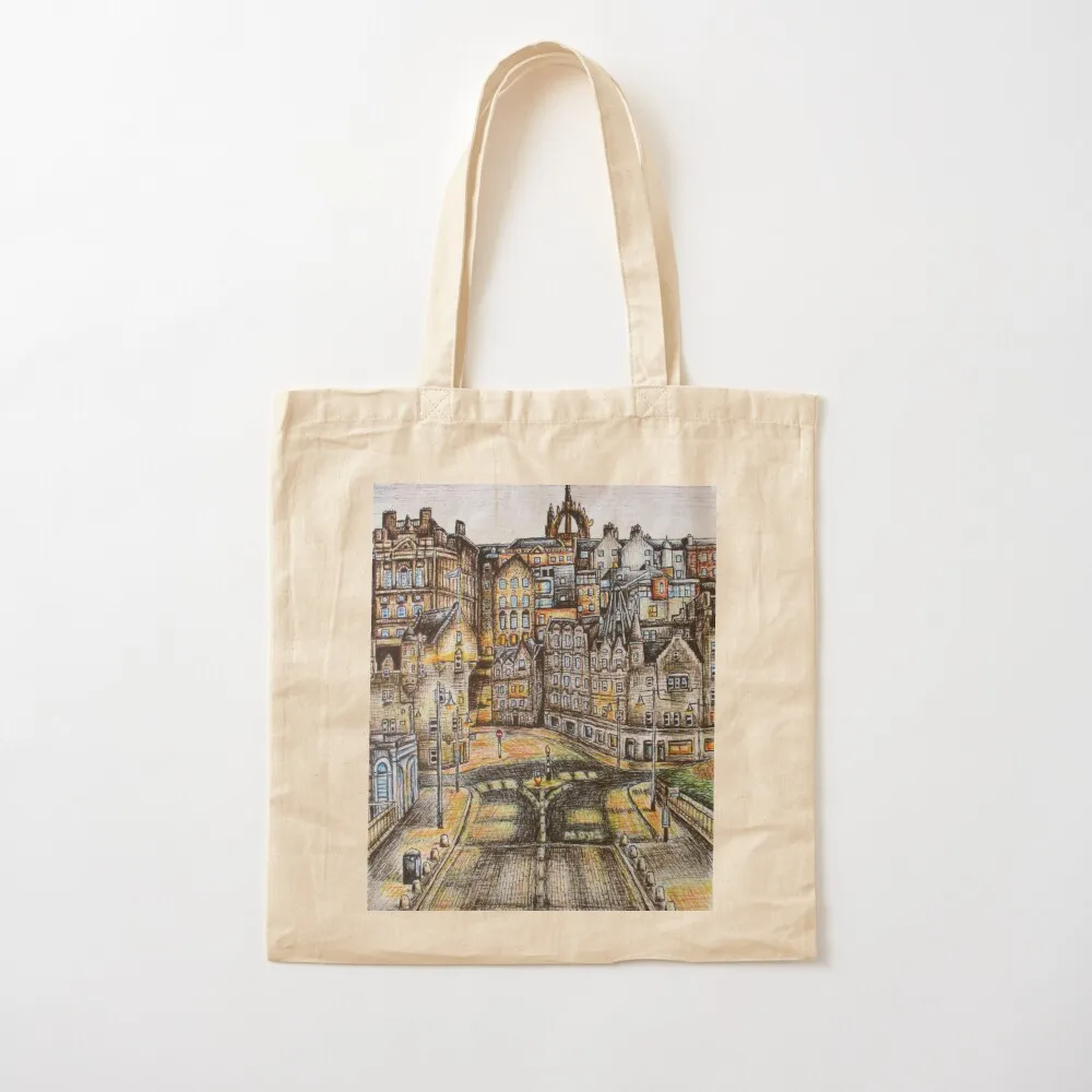 Edinburgh Old Town Tote Bag Shopper tote bag