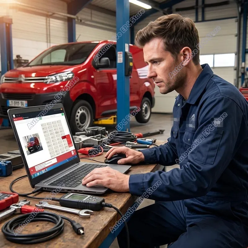 2026 Newest Diagbox V9.91 Car Diagnosis Software Multi-language Fully Working for P-eugeot for C-itroen Diagnostic Car Data Diag