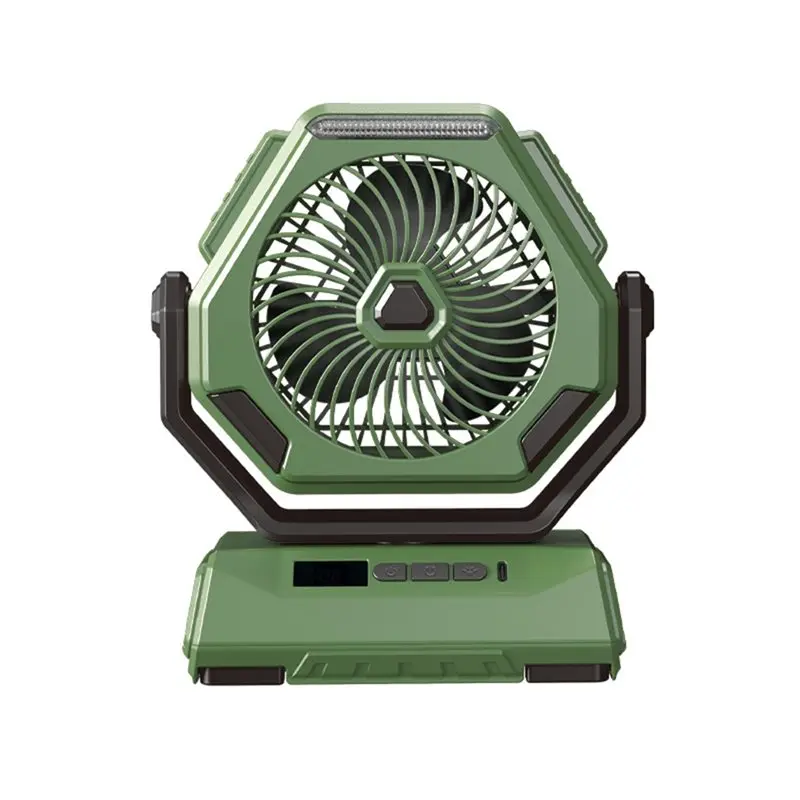 

Camping Fan With LED Light Portable Rechargeable Auto-Oscillating 20000Mah Desk Fans Cooling Fan With Hook