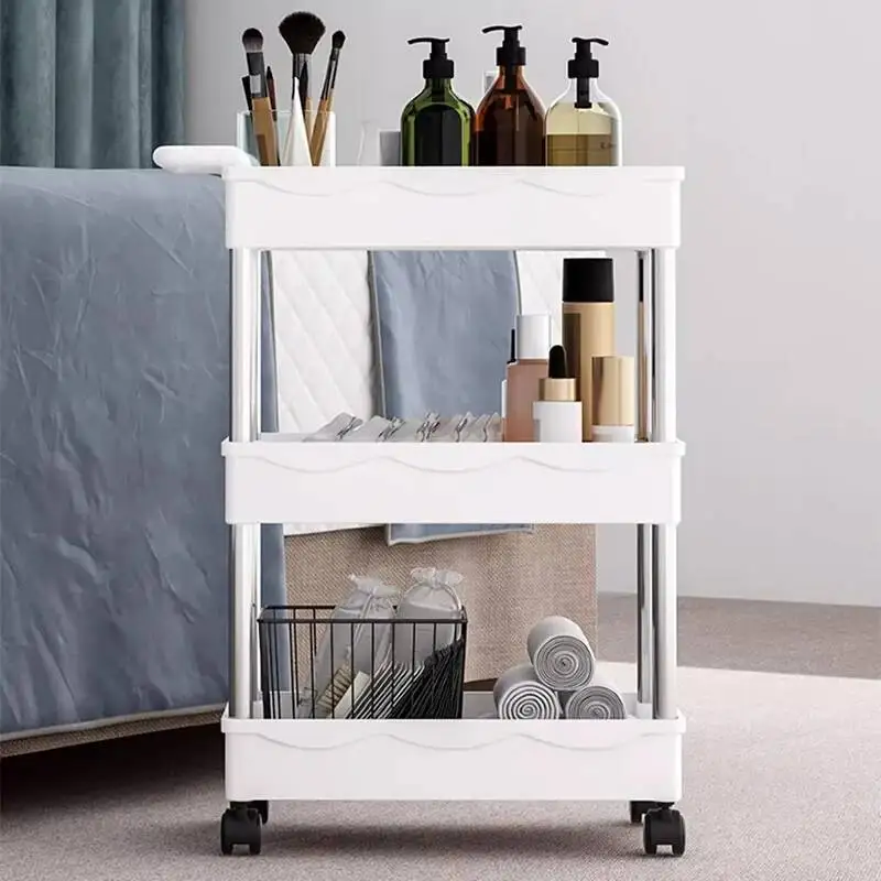 

Makeup Manicure Salon Trolley Cosmetic Storage Rolling Tool Salon Trolley Hairdressing Carrito Auxiliar Salon Furniture BL50ST