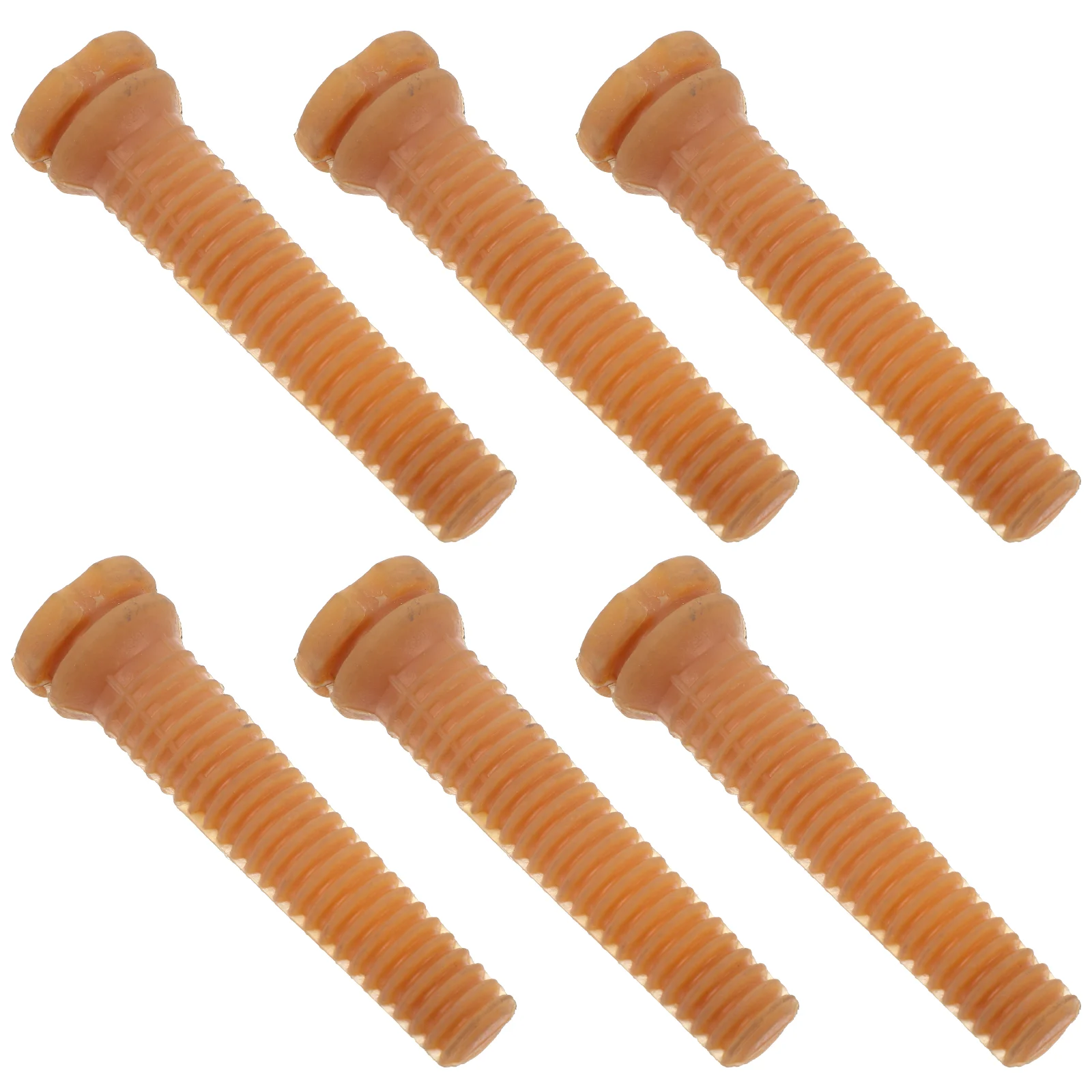 6 Pcs Hair Removal Machine Glue Stick Replacement Parts for Plucker Plucking Rod Rubber Poultry