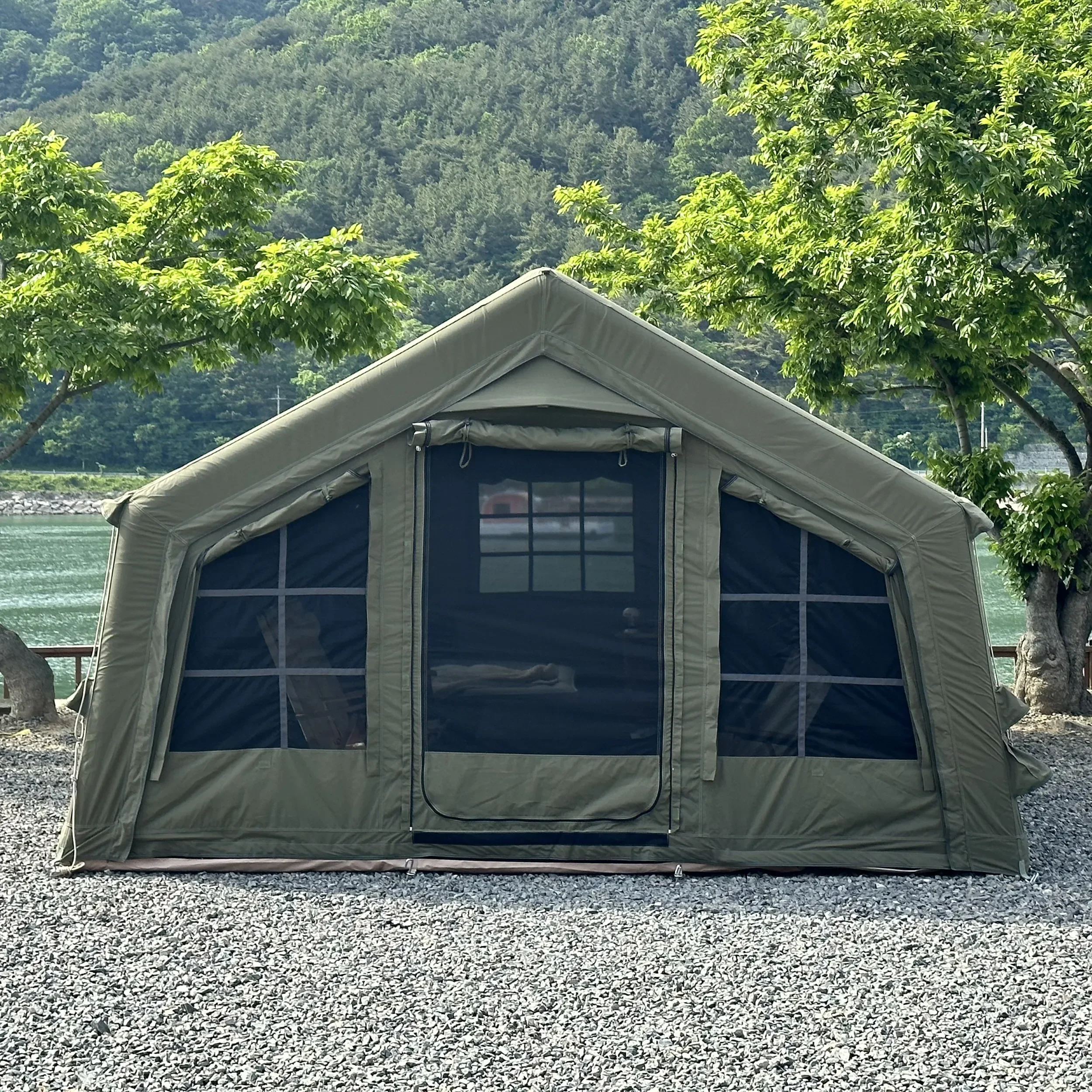 Original Manufacture Coody Air Tent Inflatable tent 13.68 Sqm Family Camping Tent