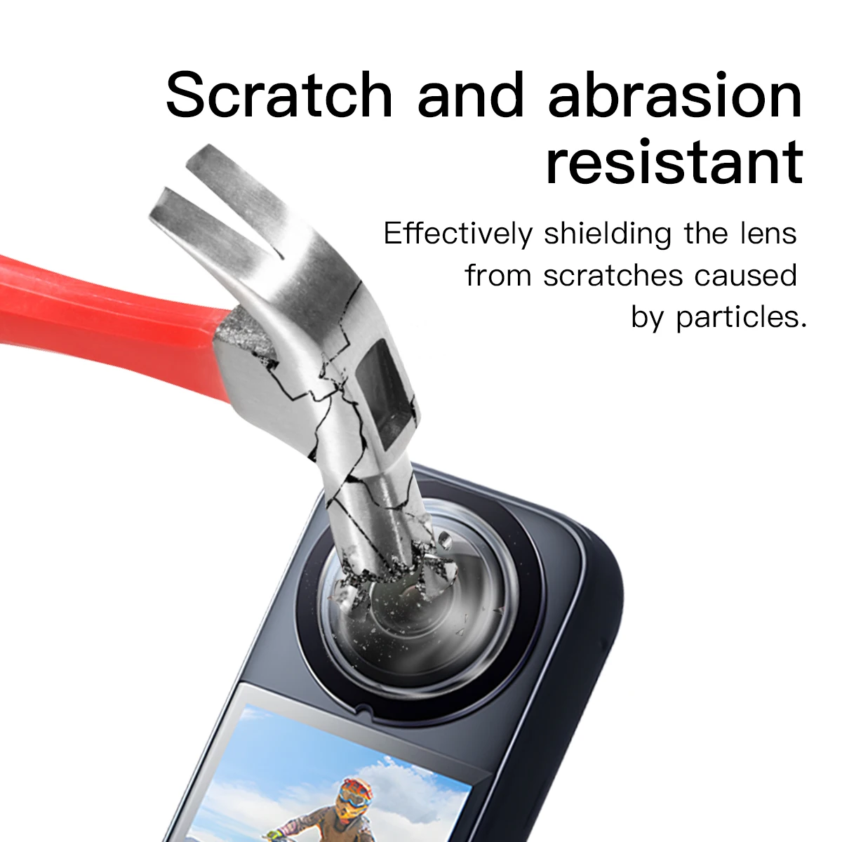 Dual Lens UV Filter for Insta360 ONE X5/X4/X3/X2，Scratch & Water Resistant，Easy Installation, Clear Protection