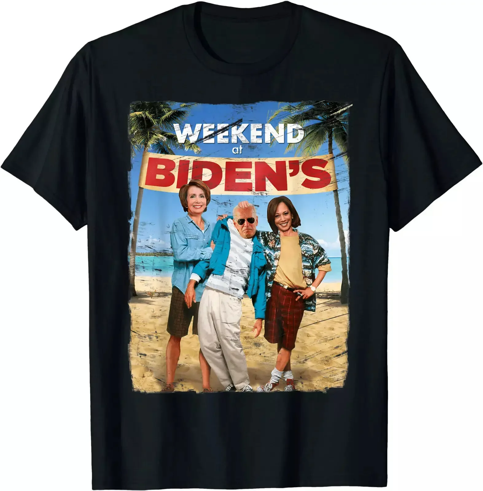 Weekend at Bidens Funny Joe Biden President Democrat T-Shirt S-5XL