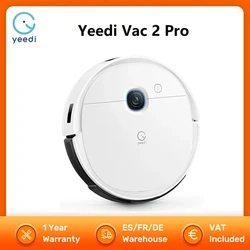 Yeedi-Robot aspirador Vac 2 Pro, succión de 3000Pa, barrido totalmente automático, 2 en 1, limpiador húmedo y seco, aplicación de Control por voz