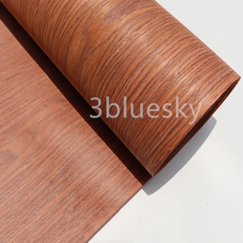 

Reconstituted Engineered Rustic Cherry Wood Veneer – E.V. Fleece Backing, 60x250cm for Furniture & Home Décor (C/C)