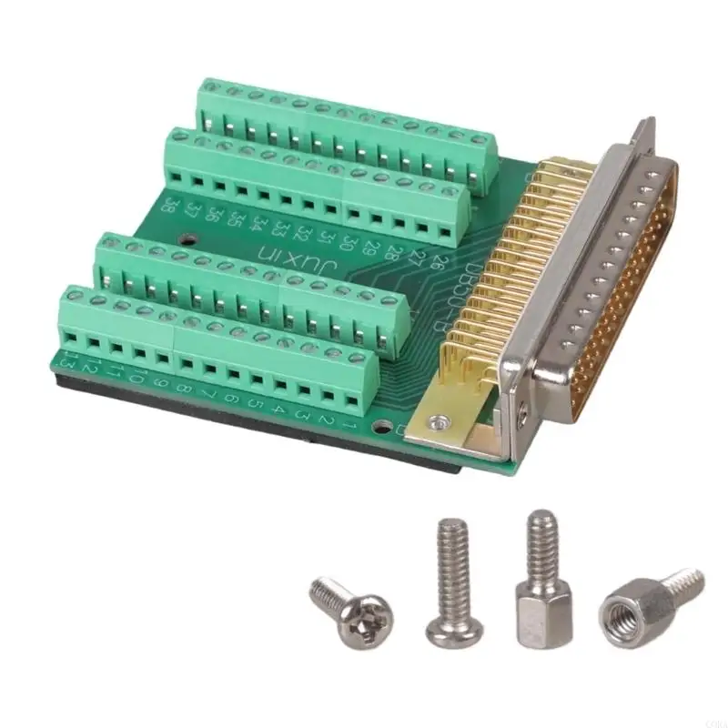 CORA DB50 50Pin Female Male Connector DB50 50Pin Terminal Adapter Terminal Board Adapter Module with Screw Fastening view 3