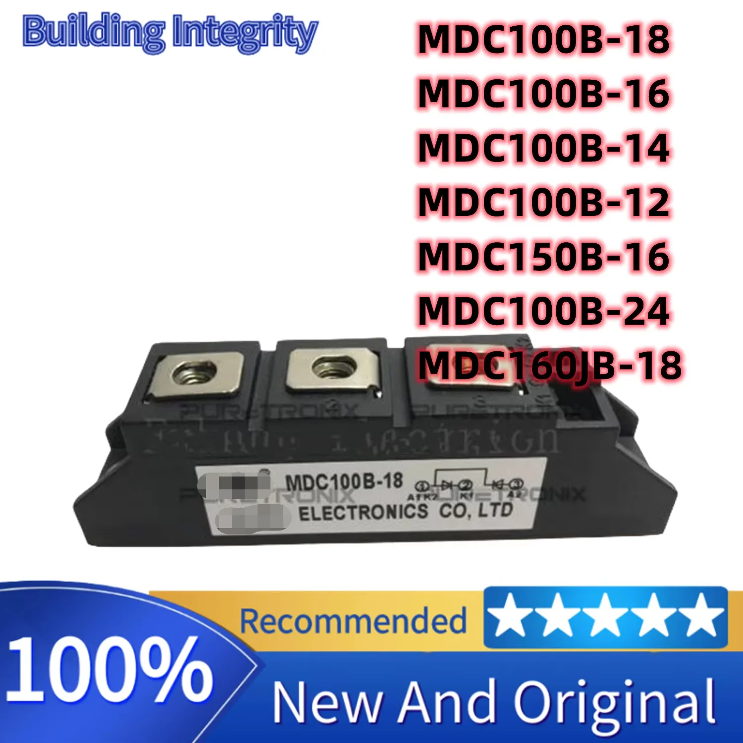 

1pcs MDC100B-18 MDC100B-16 MDC100B-14 MDC100B-12 MDC100B-24 MDC150B-16 MDC160JB-18 New Original Power Module