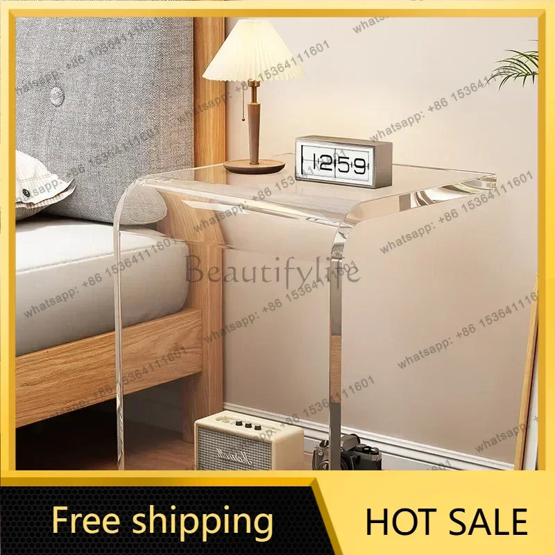 LD   Tables C-type Side Beside Table Nightstand Living Room Bay Window Computer Table Bedroom Stand Balcony Storage