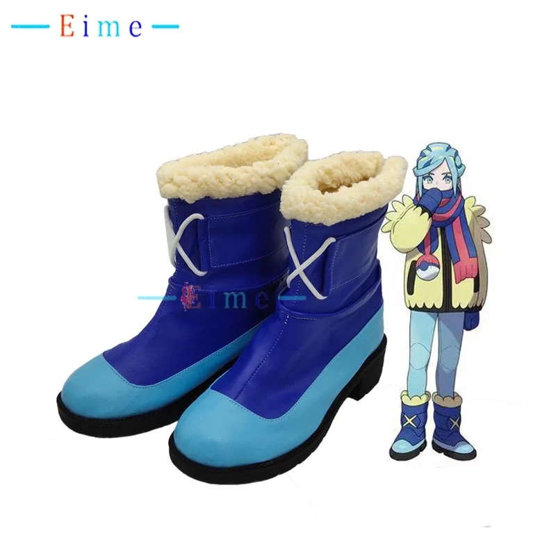 

Grusha Cosplay Shoes Game Cosplay Props Halloween Boots Anime PU Leather Shoes Custom Made