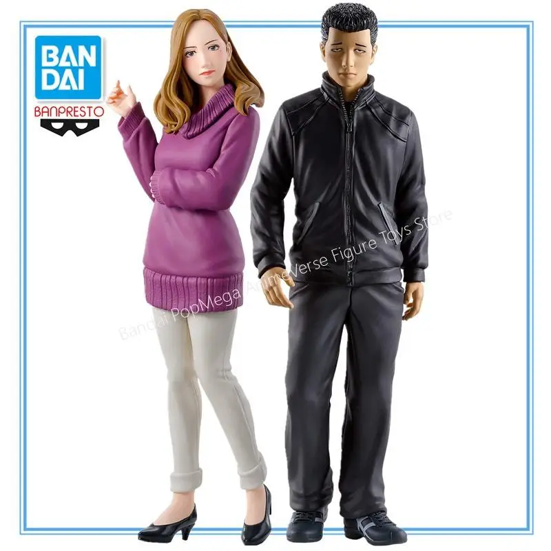 

In Stock Bandai Original THE FABLE Anime Figure Hiroko Sato Akira Sato Action Figure Toys for Boys Girls Kids