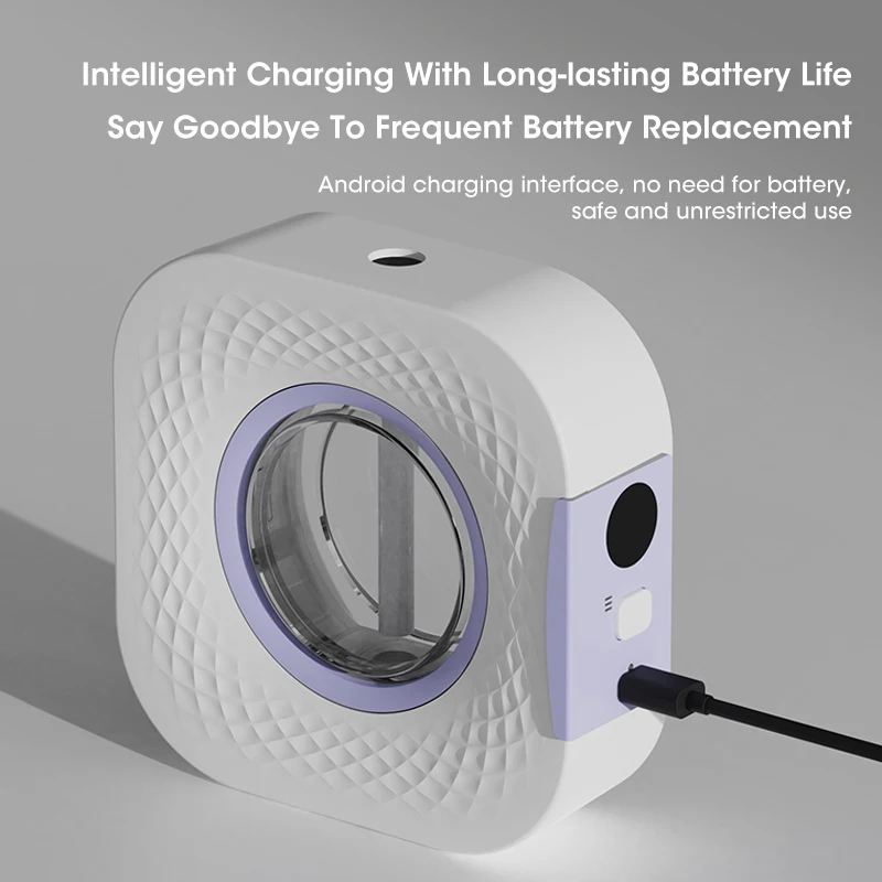 Smart Home USB Aromatherapy Diffuser Air Purifier with Display for Car and Bathroom Deodorization