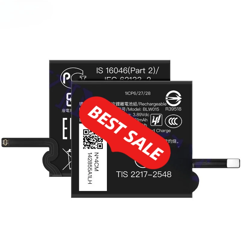 BLW015 for OPPO Watch X2 Watch Battery 0 Cycle High Quality High Capacity Battery Replacement Bateria Grade A Cell with Tools