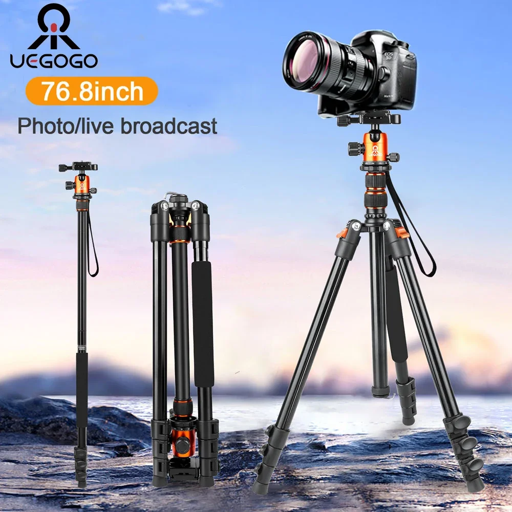 

ZOMEI C11 Professional Camera Tripod & Monopod 360° Panorama Ball Head Quick Release Plate, Aluminum Duty Laser Level Projectors