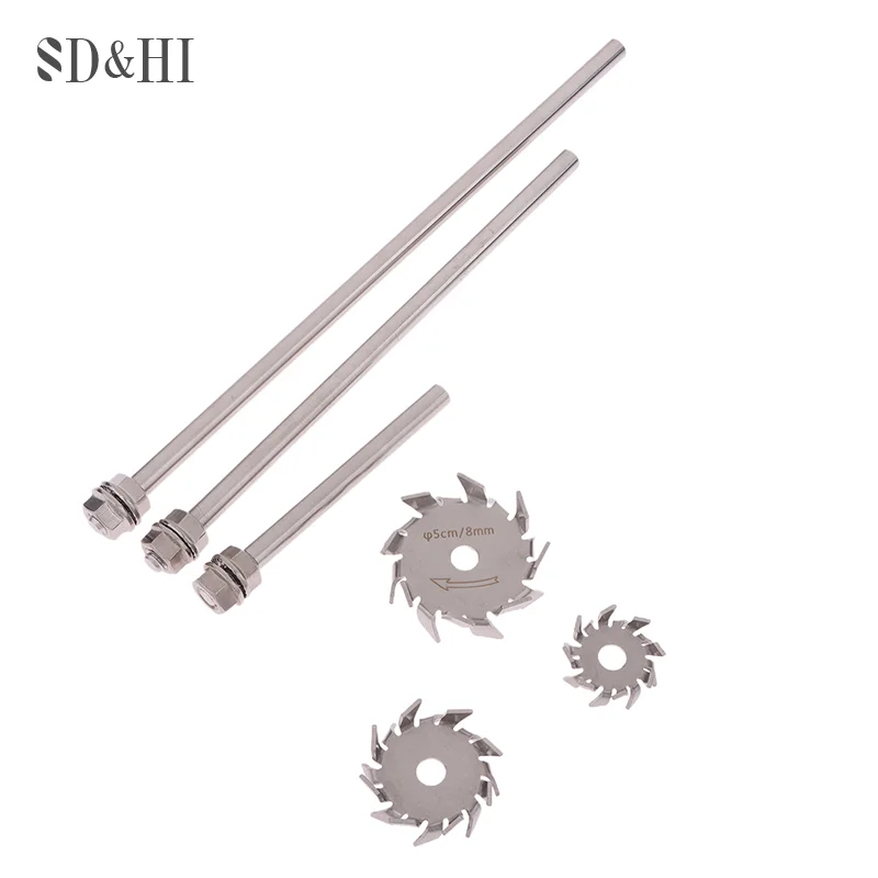 Laboratory Stainless Steel Sawtooth 30mm/40mm/50mm Dispersing Disk 10mmm/200mm/250mm Stirring Rod