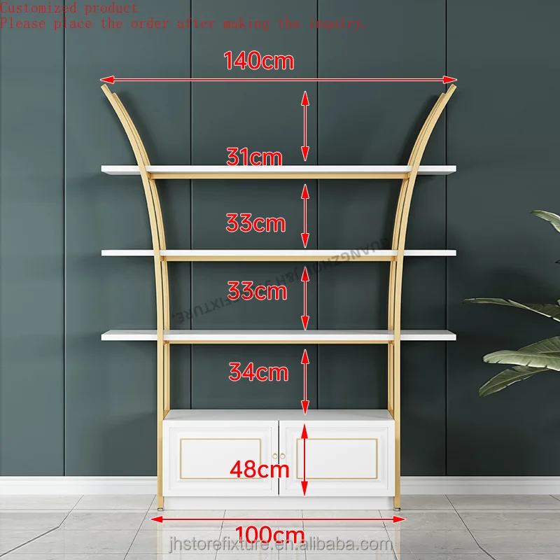

Modern Shelves for Retail Store Cosmetic Makeup Shelf Display Custom Shelf Cosmetic Shop Interior Design Ideas