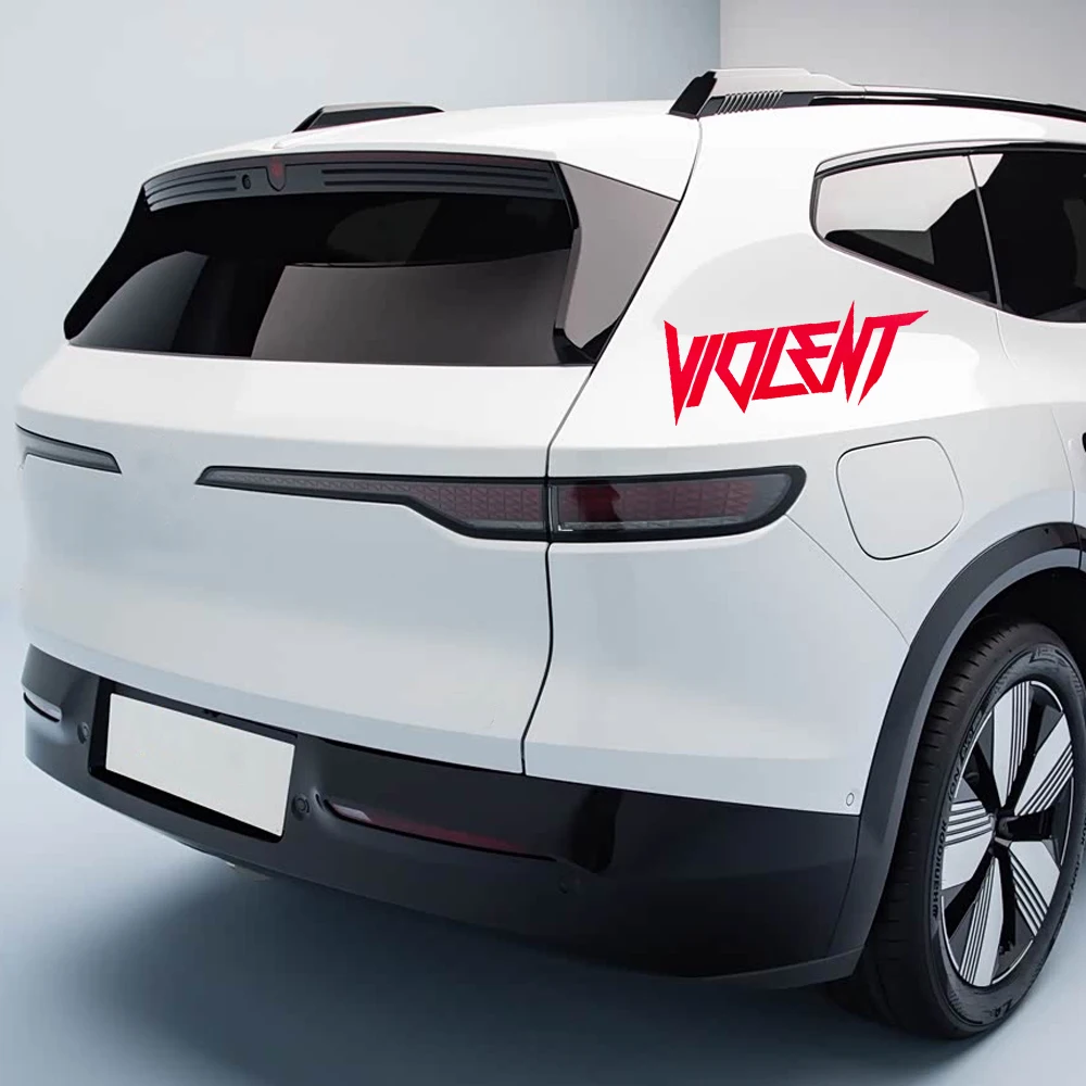

VIOLENT Vinyl Film Front And Rear Windshield Truck Body Sunscreen Decals Drifting Car Stickers Auto Motorcycle Decor Accessories